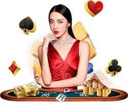 Antarmuka permainan Lucky Twins di aplikasi mobile infini88